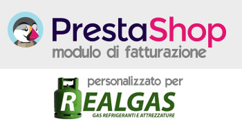Modulo Prestashop di fatturazione personalizzato per Real Gas